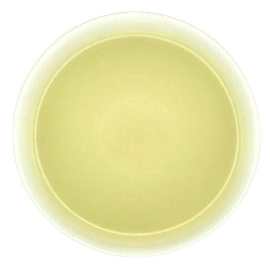 the pail greenish-yellow liquor of yellow mountain fur tips (huang shan mao feng) tea