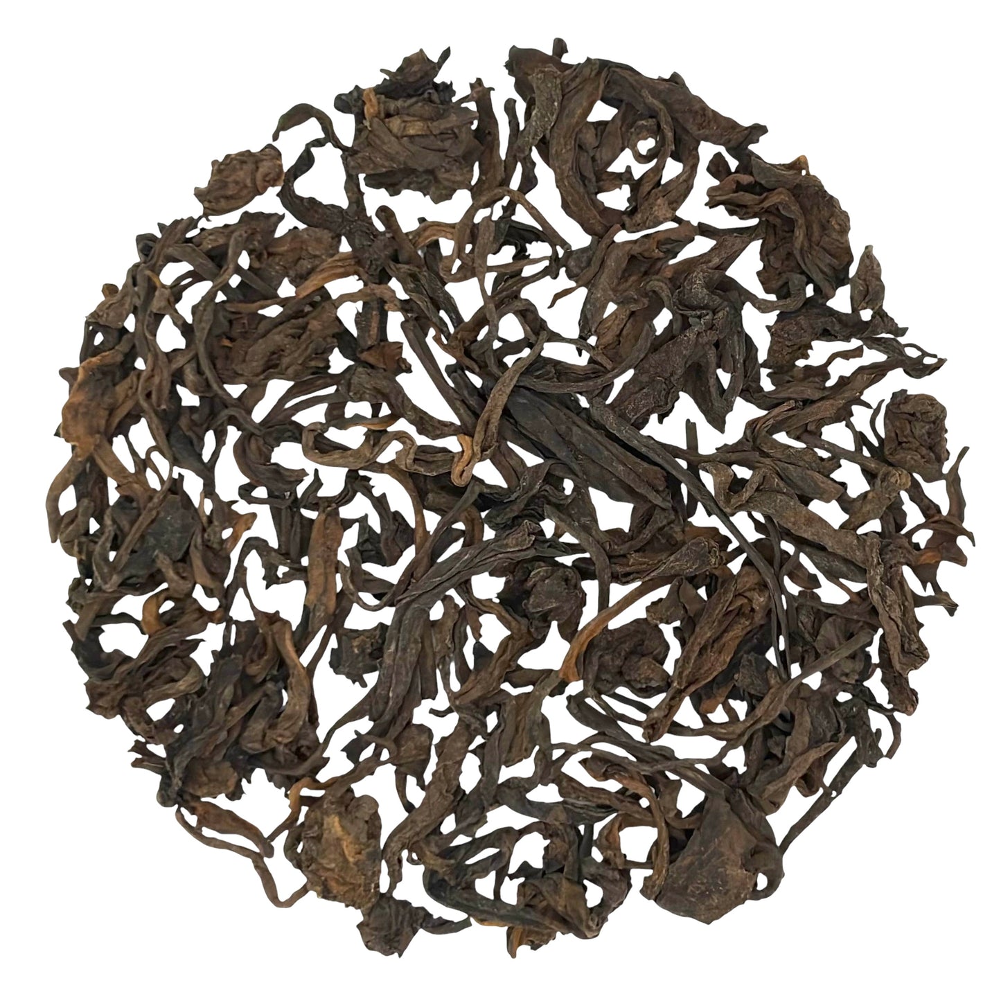 ripe puer (shu puer) tea leaves
