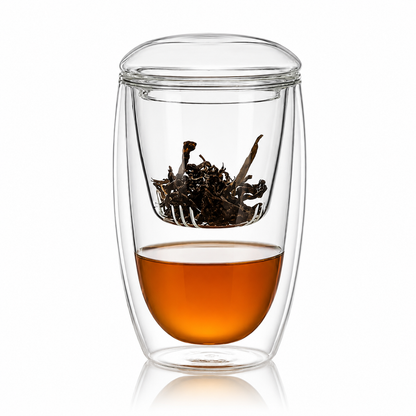 4 Oolong Sampler Pack with Double-Walled Infuser Mug