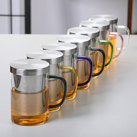 4 Oolong Sampler Pack with Stainless Steel Infuser Mug