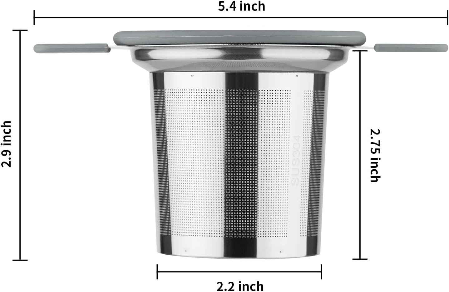 comfort handle tea infuser dimensions