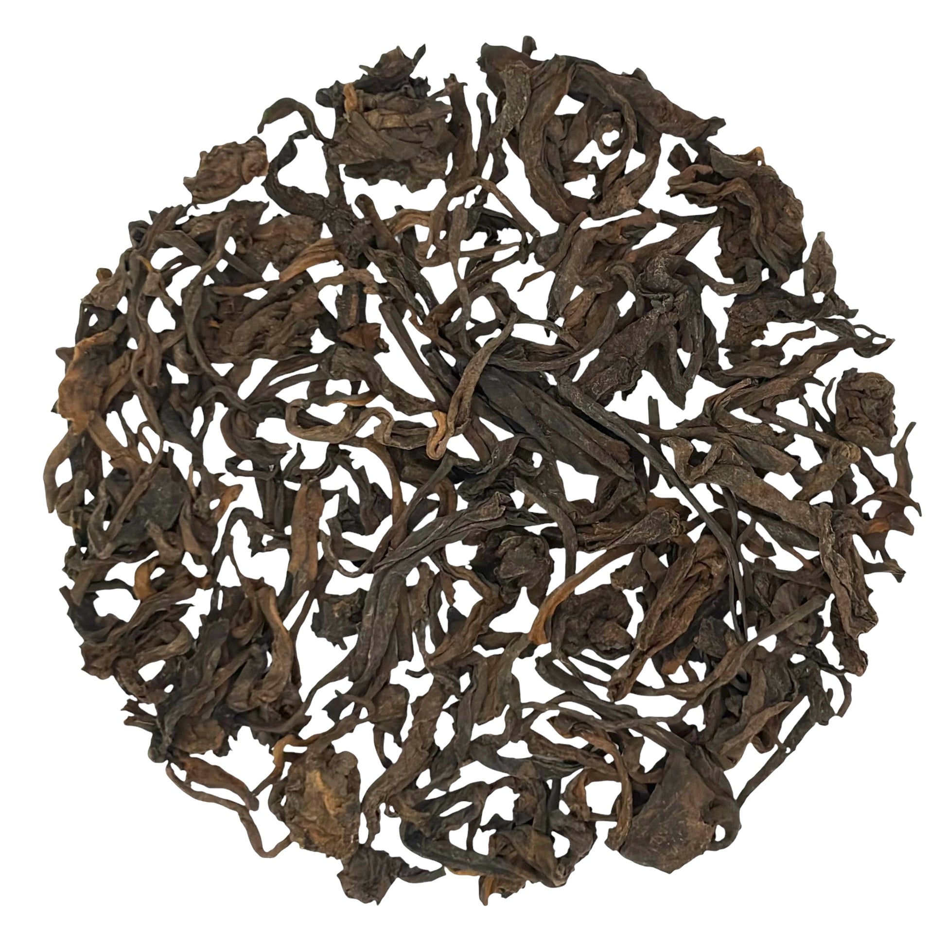 ripe puer (shu puer) tea leaves